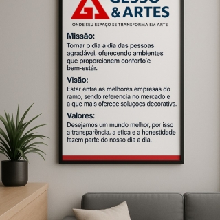 Quem Somos Gesso decorativo para apartamentos Gesso para ambientes comerciais